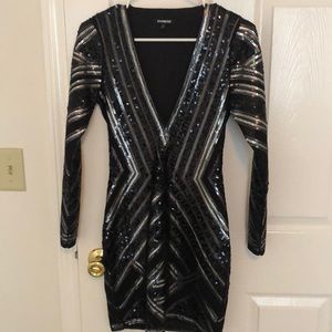 Sparkly dress with sequins